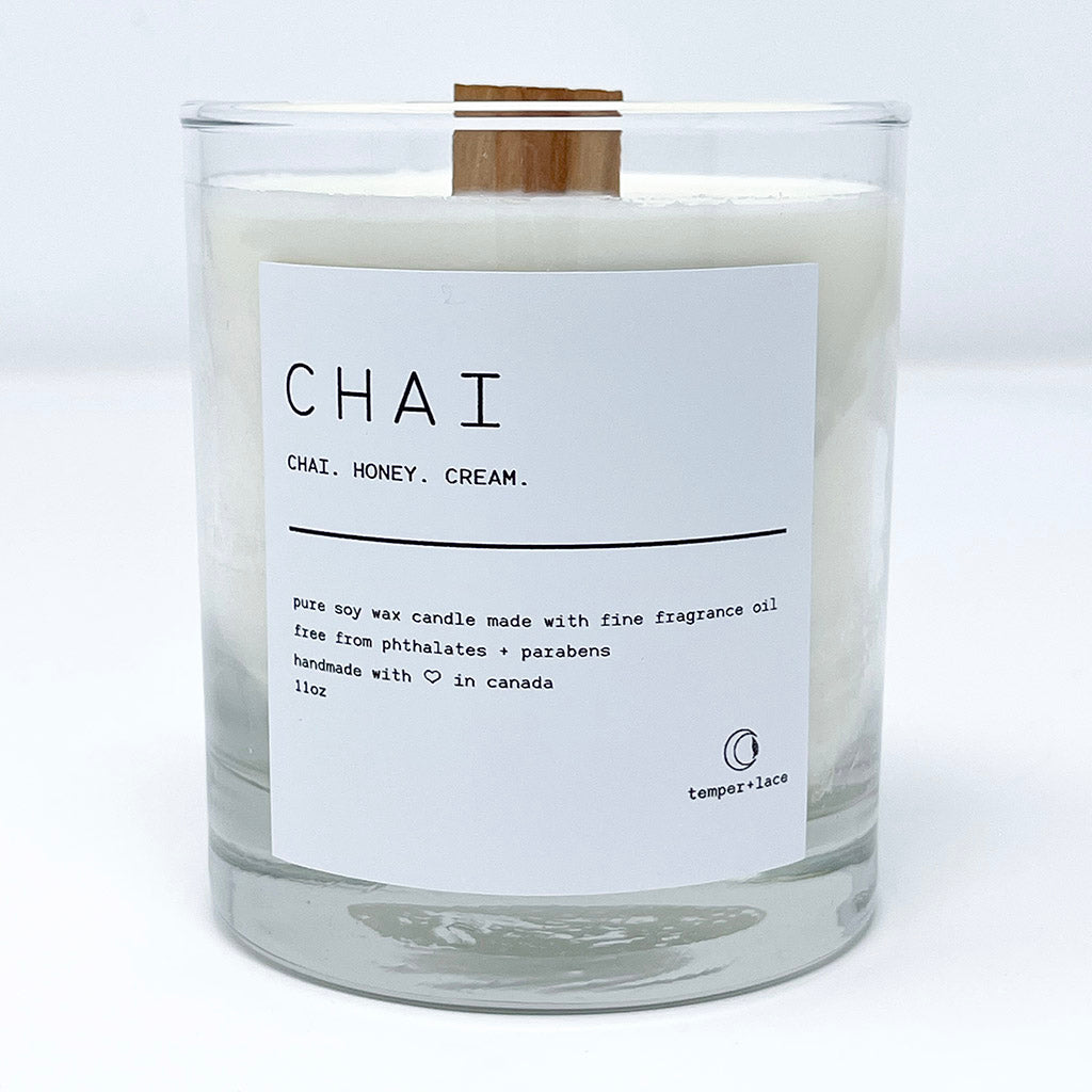 Chai - Temper + Lace Candle