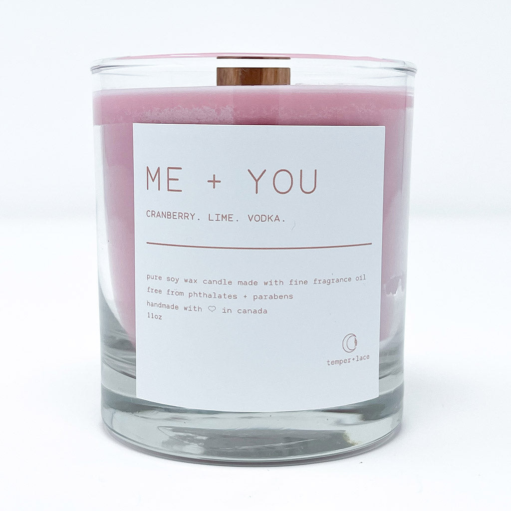 Me + You - Temper + Lace Candle