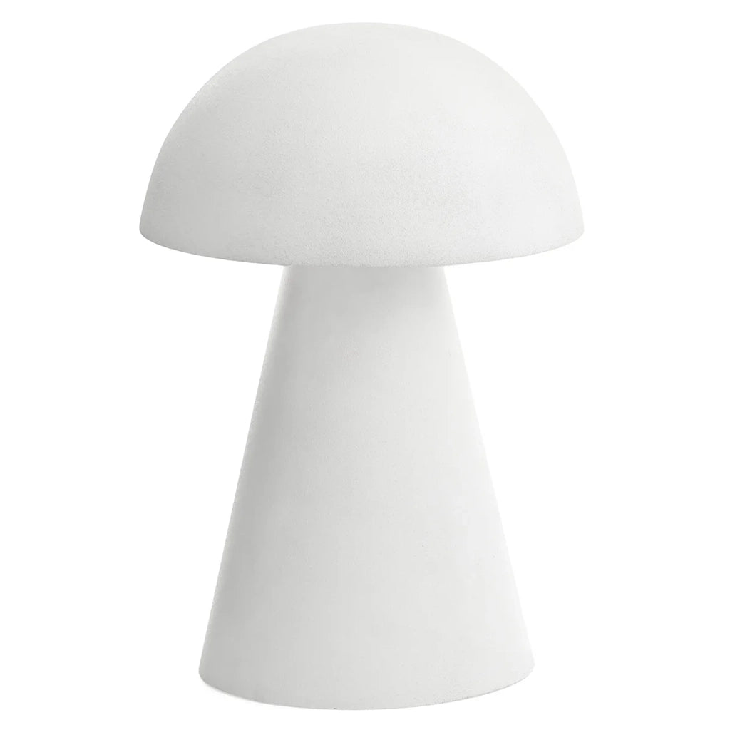 White Mushroom Lamp
