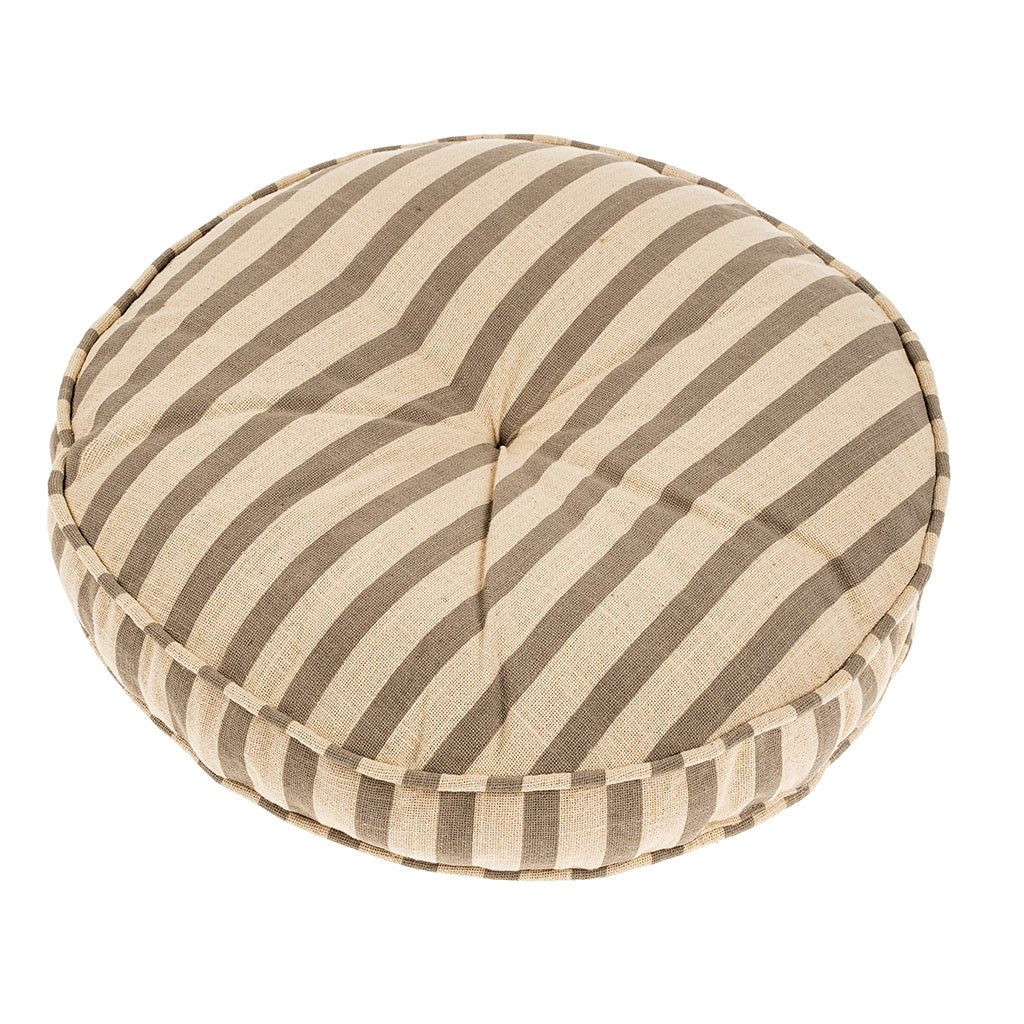 Sand Awning Stripe Chair Cushion