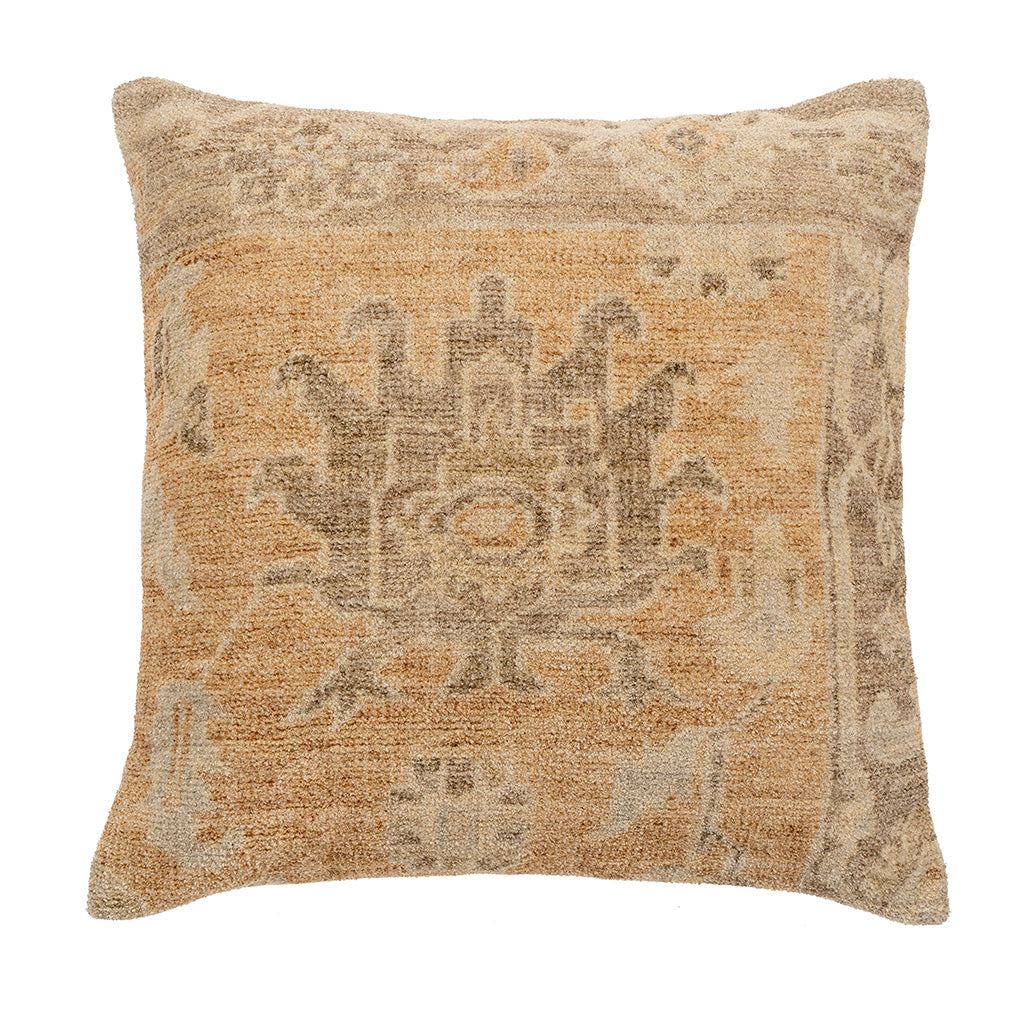 Lotus Kilim Cut Pillow