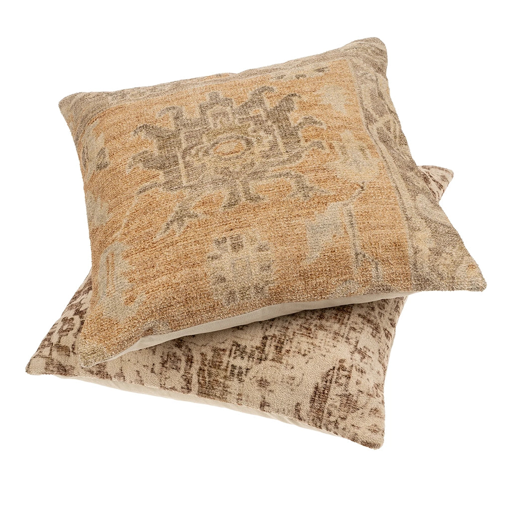 Lotus Kilim Cut Pillow