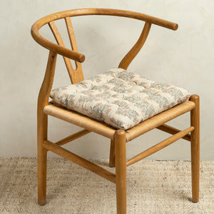 Sanika Block Print Chair Pad