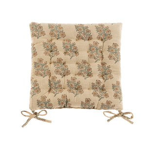 Sanika Block Print Chair Pad
