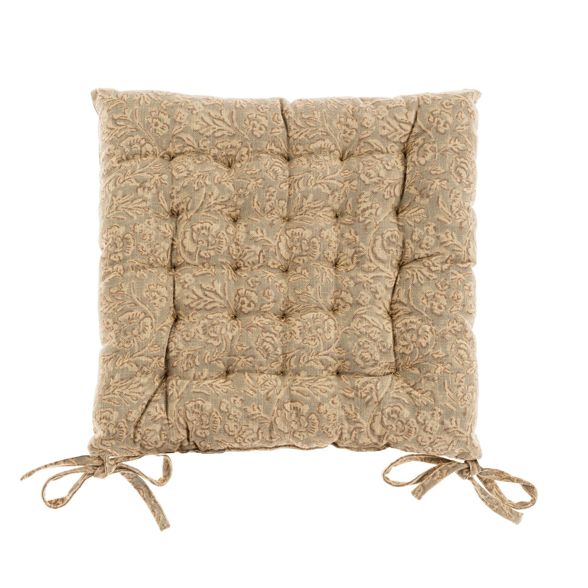 Saanvi Block Print Chair Pad