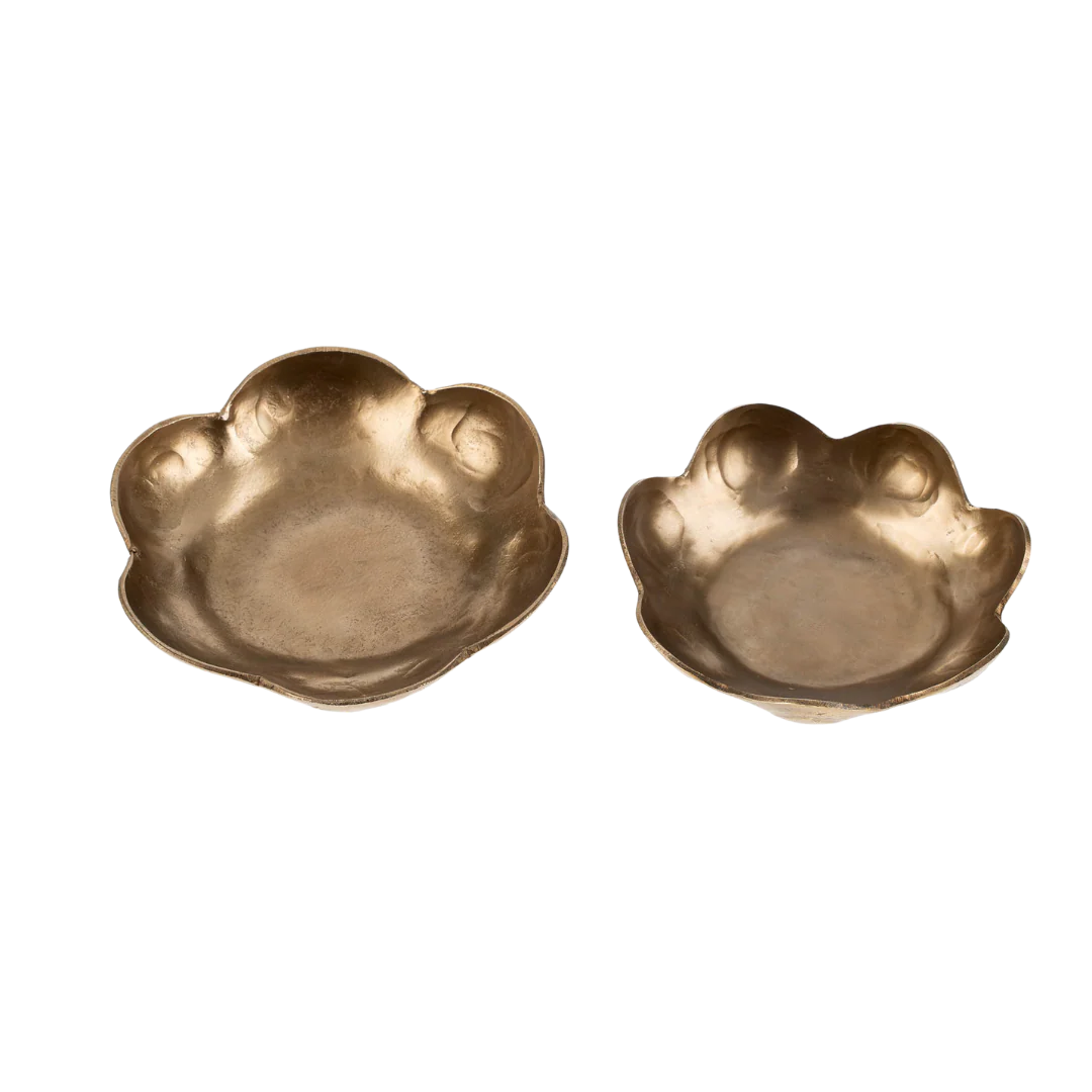S/2 Forged Flower Catchalls