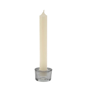 Grey Prism Candle Holder