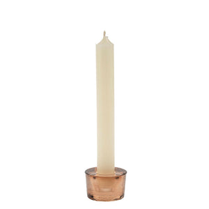 Blush Prism Candle Holder