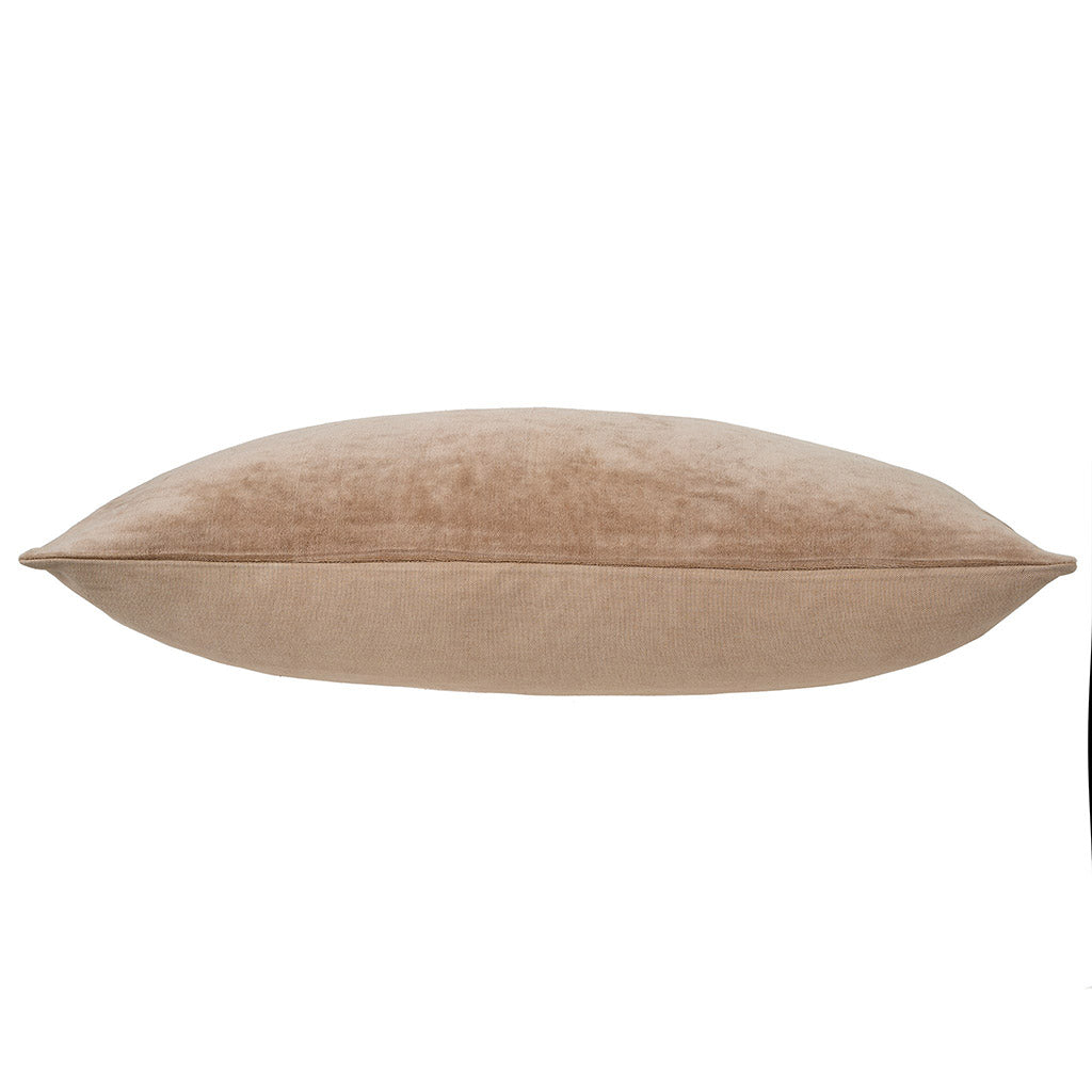 Bisque Rectangular Velvet Pillow