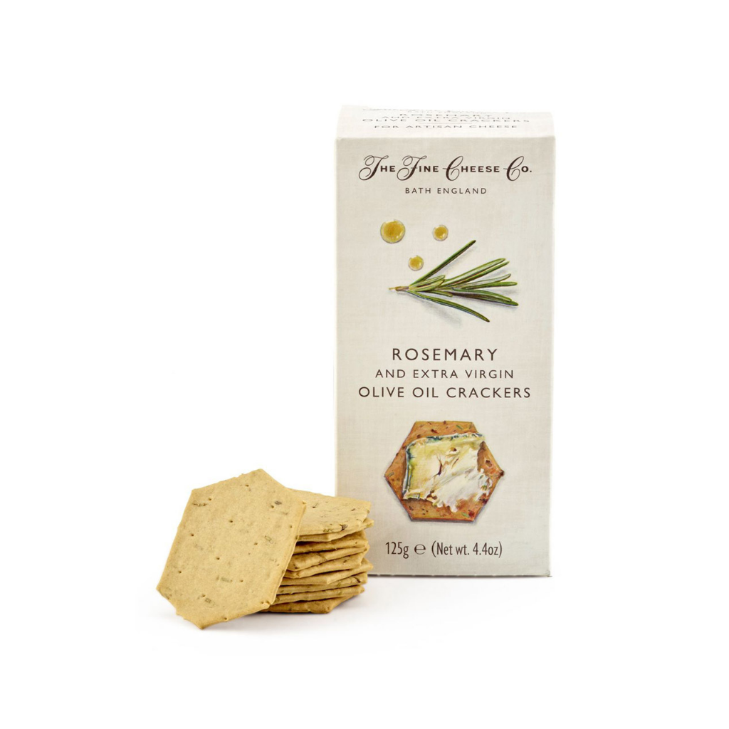 Rosemary + Extra Virgin Olive Oil Crackers