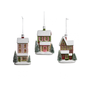 Snowflake Lane House Ornament
