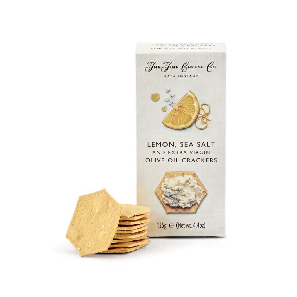 Lemon, Sea Salt + Extra Virgin Olive Oil Crackers