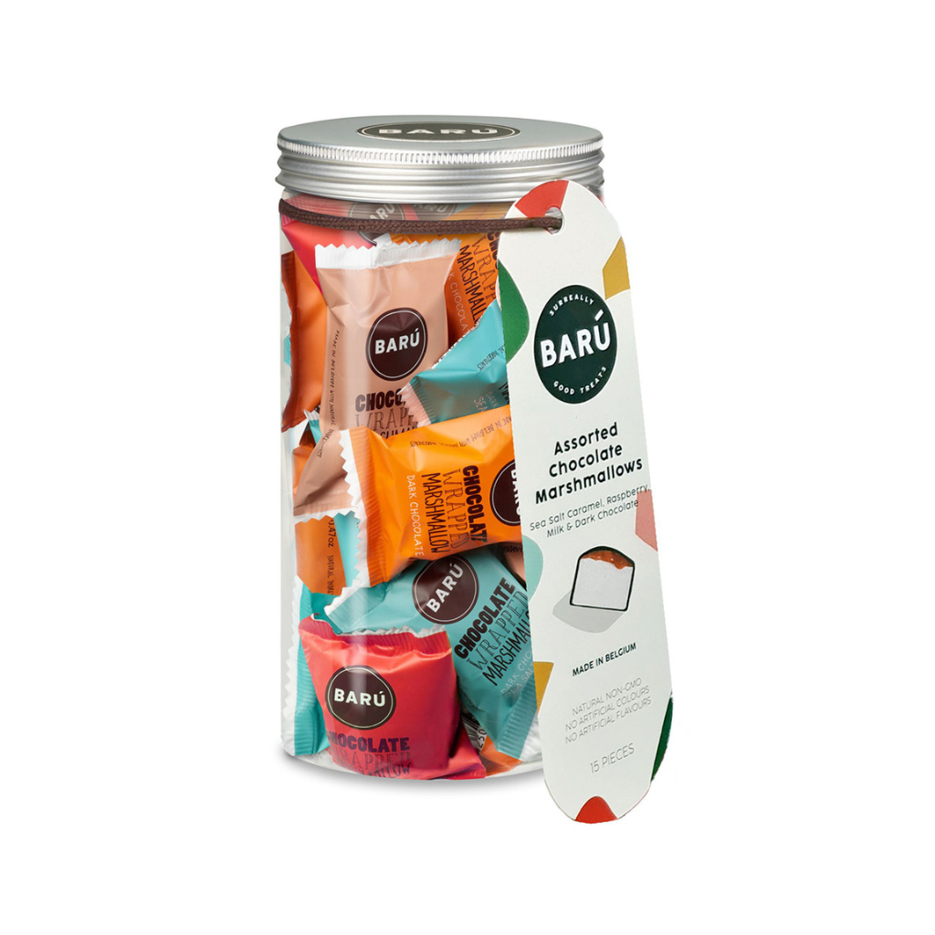Baru Assorted Chocolate Marshmallow Gift Jar