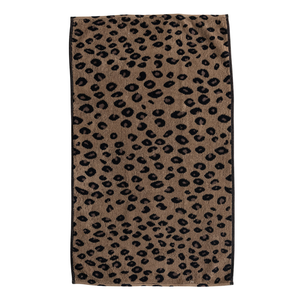 Leopard Print Hand Towel