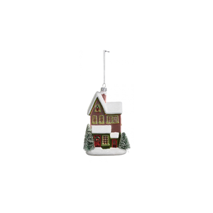 Snowflake Lane House Ornament