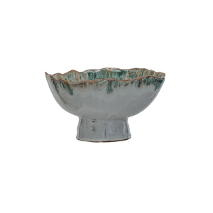 Stoneware Footed Bowl