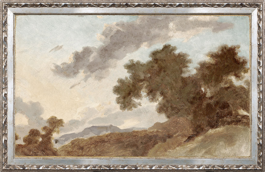 Petite Scapes- Mountain Landscape at Sunset, 1765