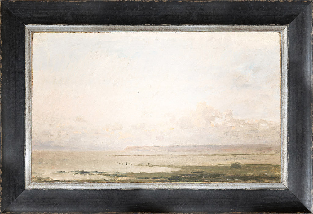 Petite Scapes- Beach at Ebb Tide, 1850