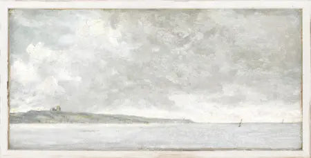 Petite Scapes- Coastal Scene with Cliffs, 1814