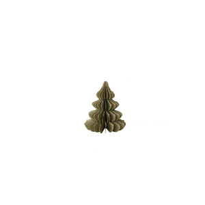 8" Olive Paper Honeycomb Tree