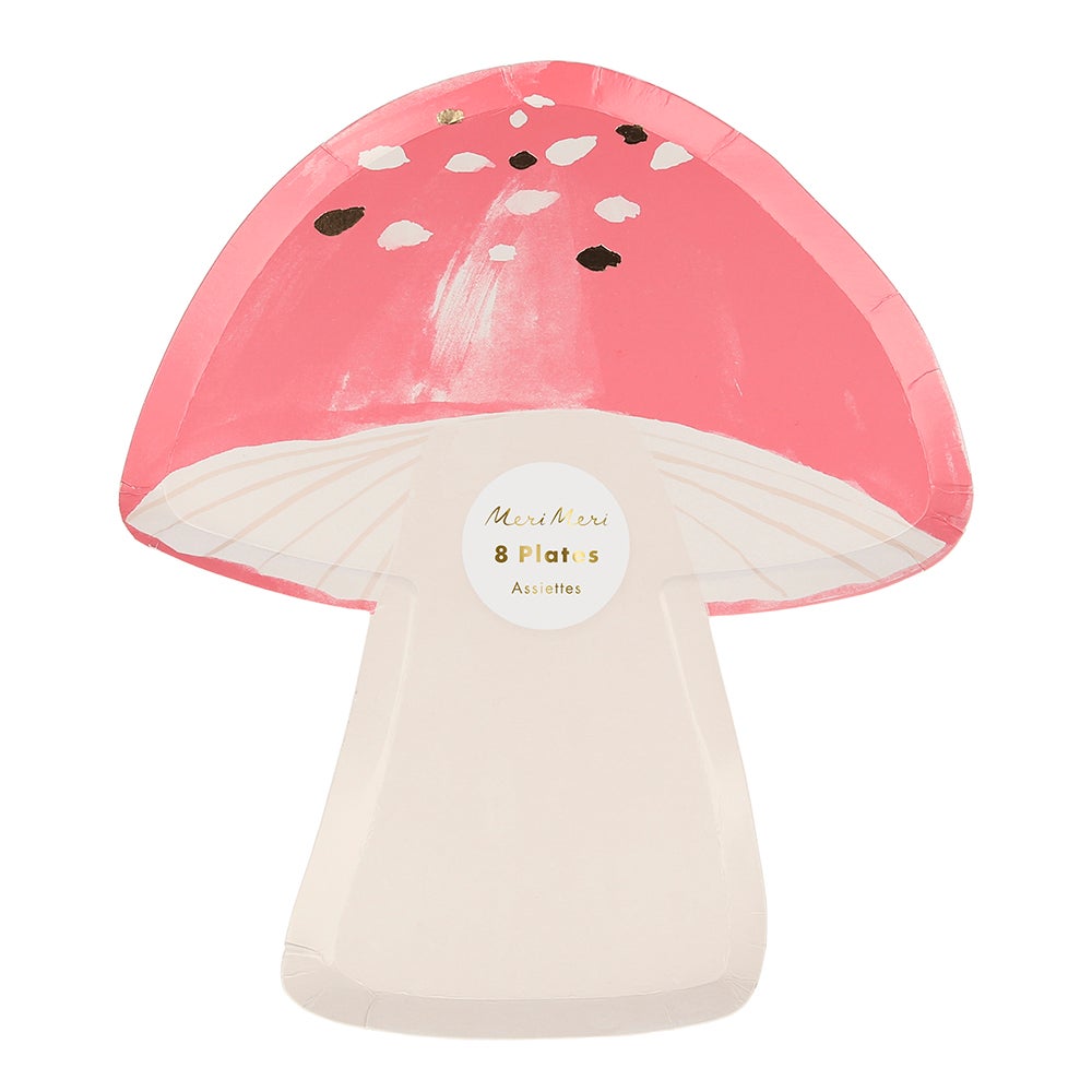 Toadstool Plates