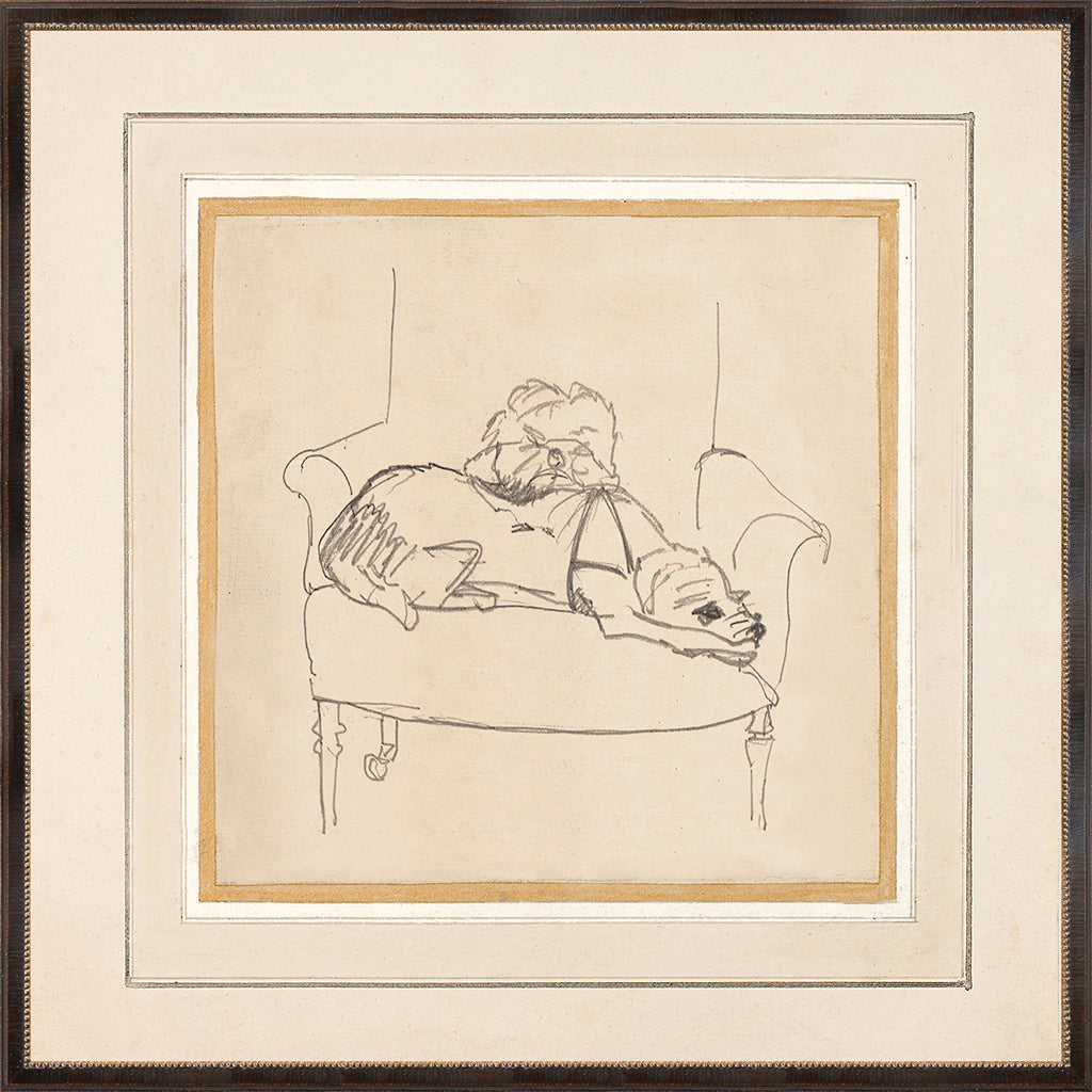 Two Dogs on a Chair, 1930