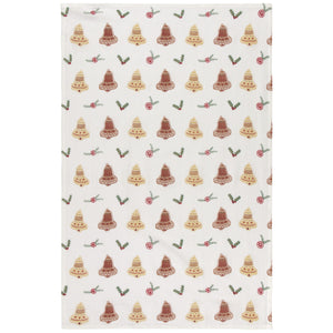 S/3 Christmas Cookies Flour Sack Kitchen Towels