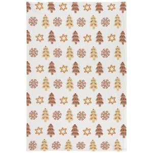 S/3 Christmas Cookies Flour Sack Kitchen Towels