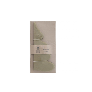 8" Olive Paper Honeycomb Tree