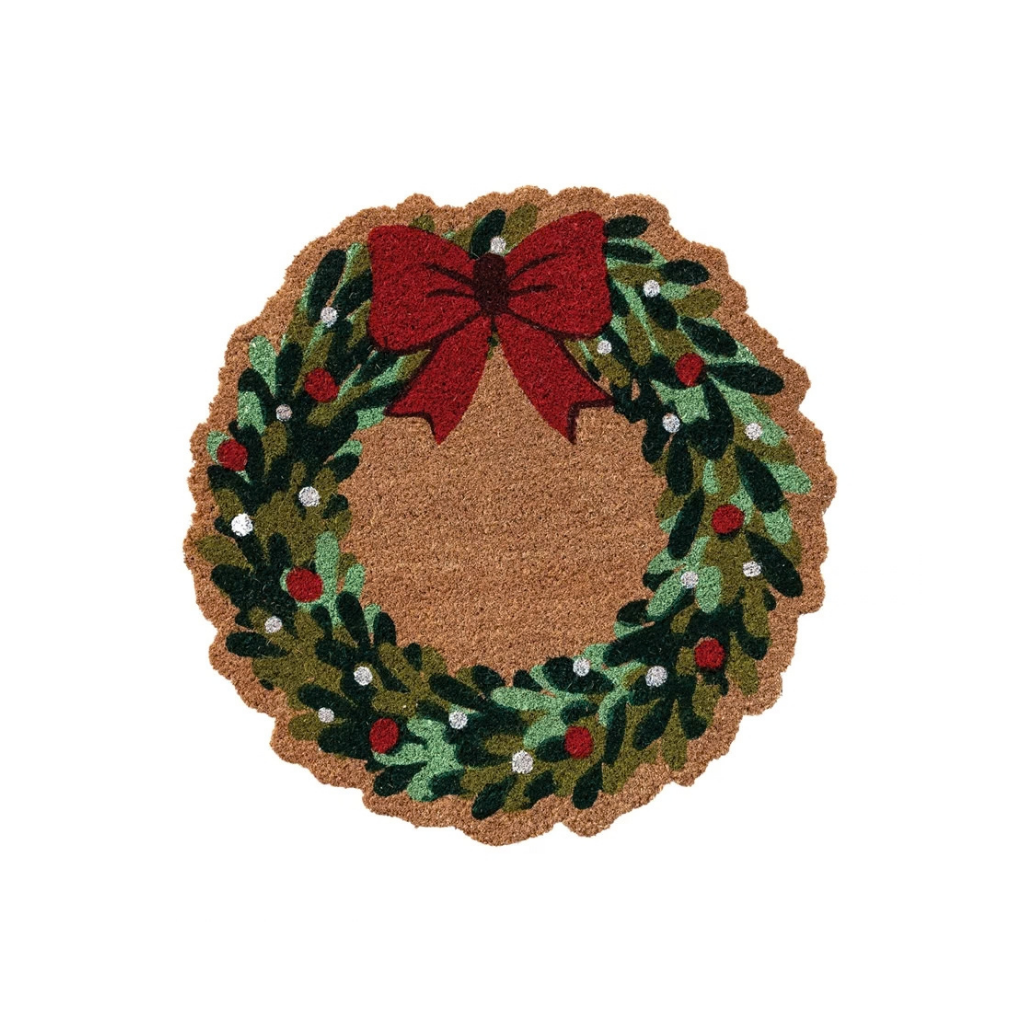 Wreath Shaped Doormat