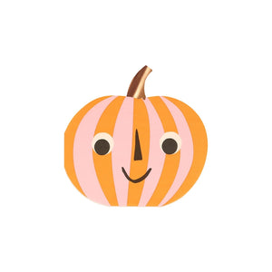 Stripy Pumpkin Napkins