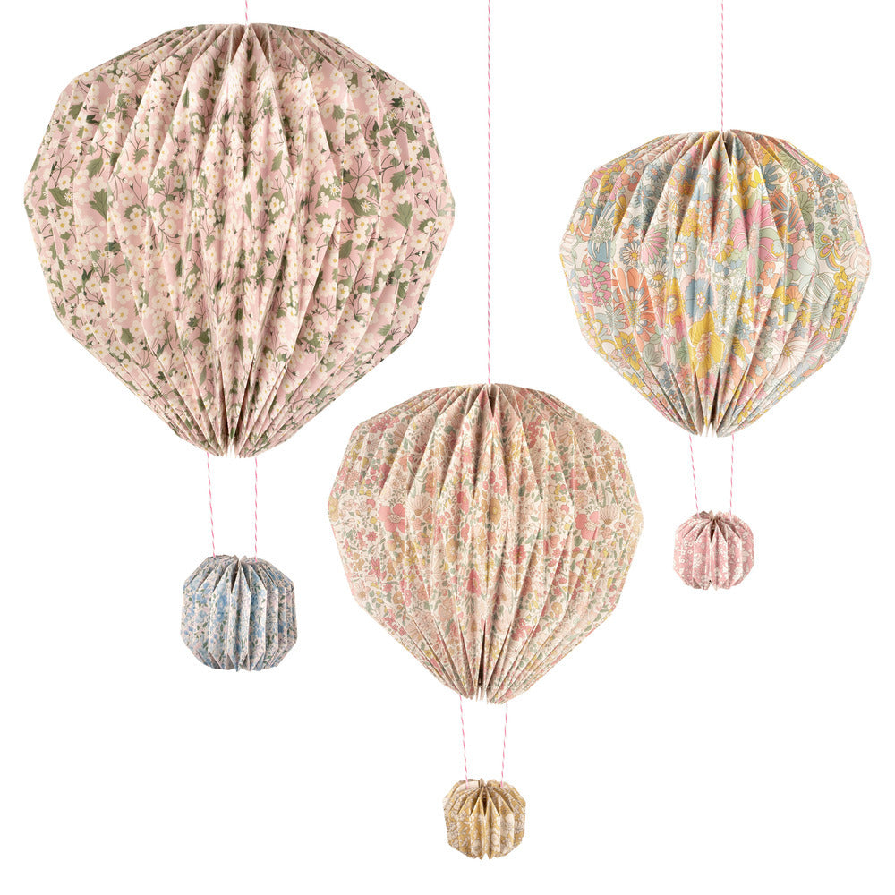 Meri Meri x Liberty Origami Balloon Decoration