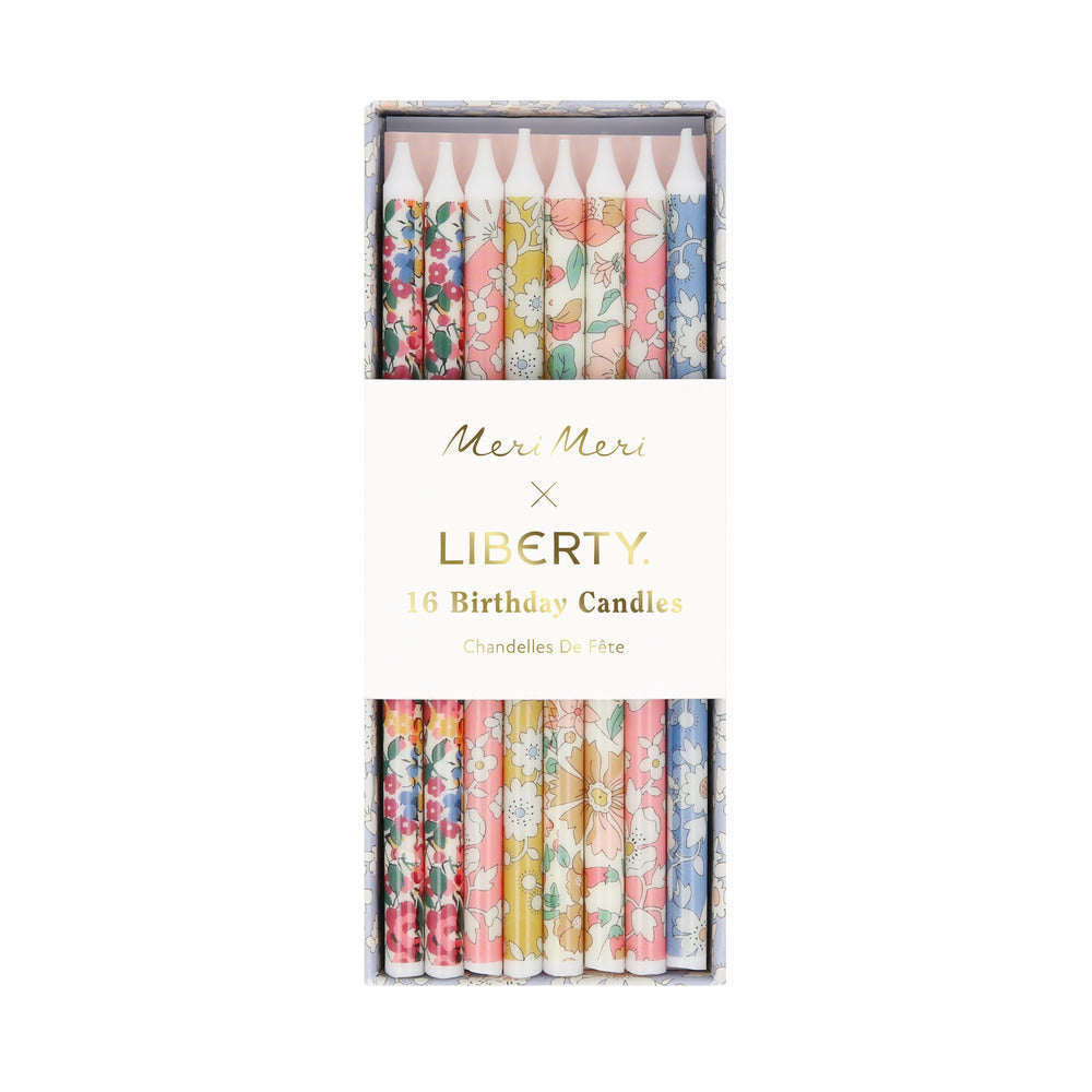 Meri Meri x Liberty Party Candles