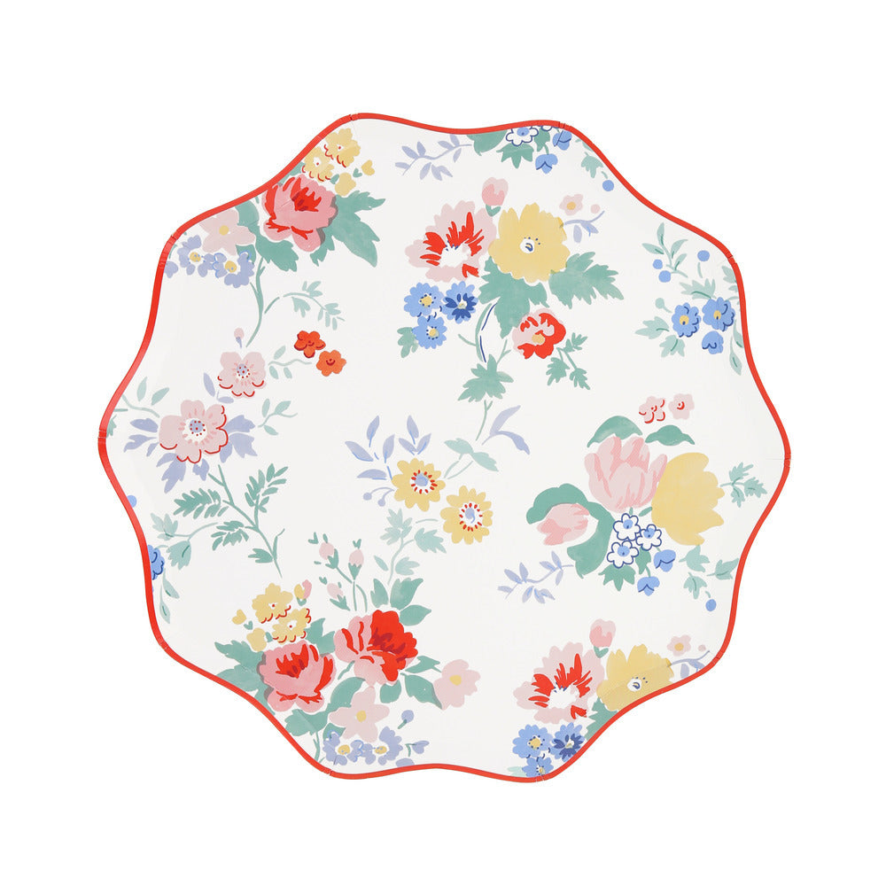 Vintage Floral Side Plates