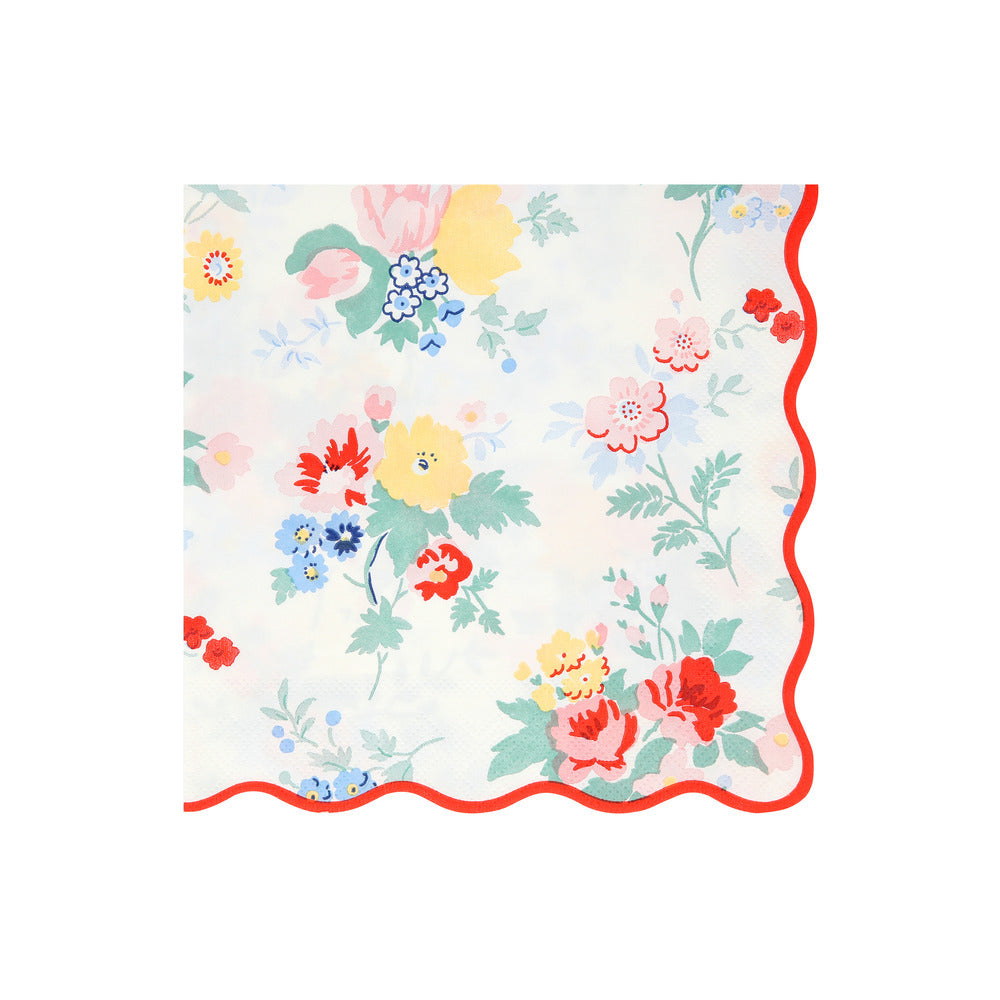 Vintage Floral Large Napkins