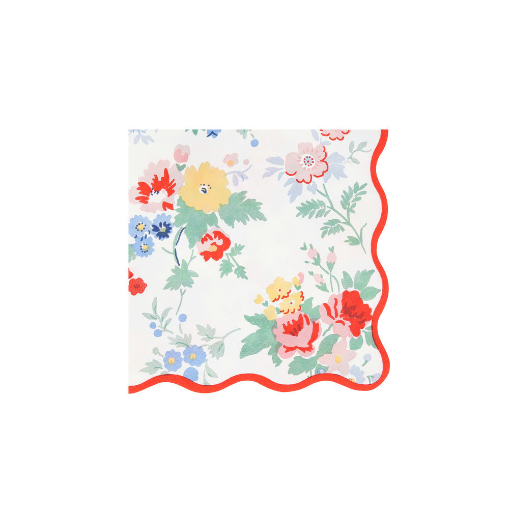 Vintage Floral Small Napkins