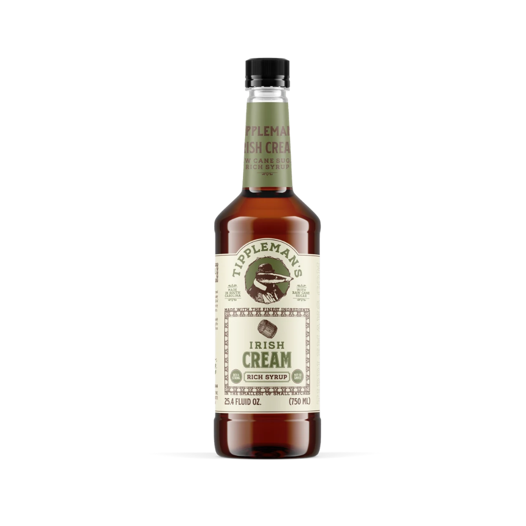 Tippleman's Irish Cream Raw Cane Sugar Syrup