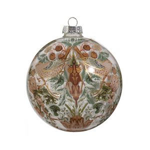 5" William Morris Ball Ornament