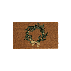 Holiday Wreath Doormat