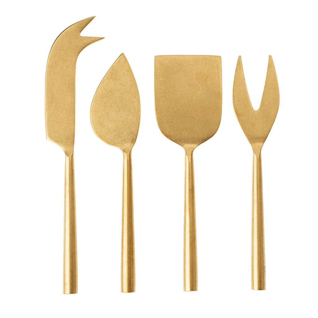 Gold Tides Cheese Knives