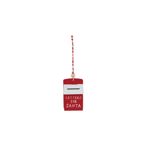 Letter to Santa Mailbox Ornament