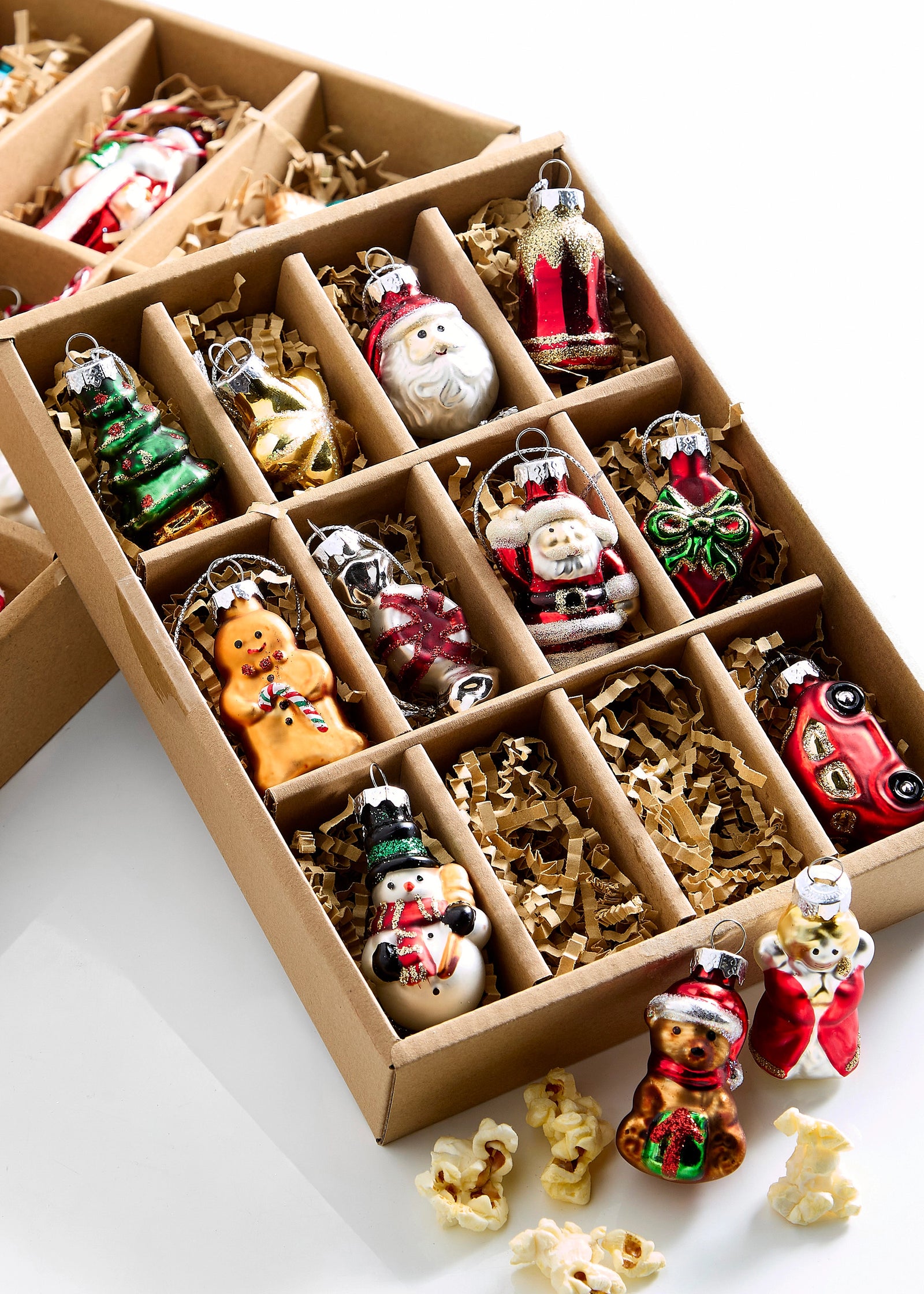2" Traditional Christmas Ornaments