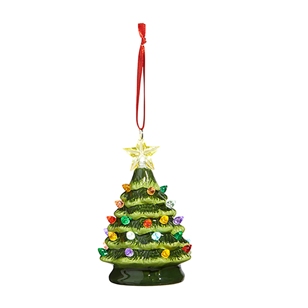 Vintage Lighted Tree Ornament
