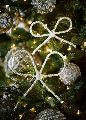 Bow Clip On Ornament