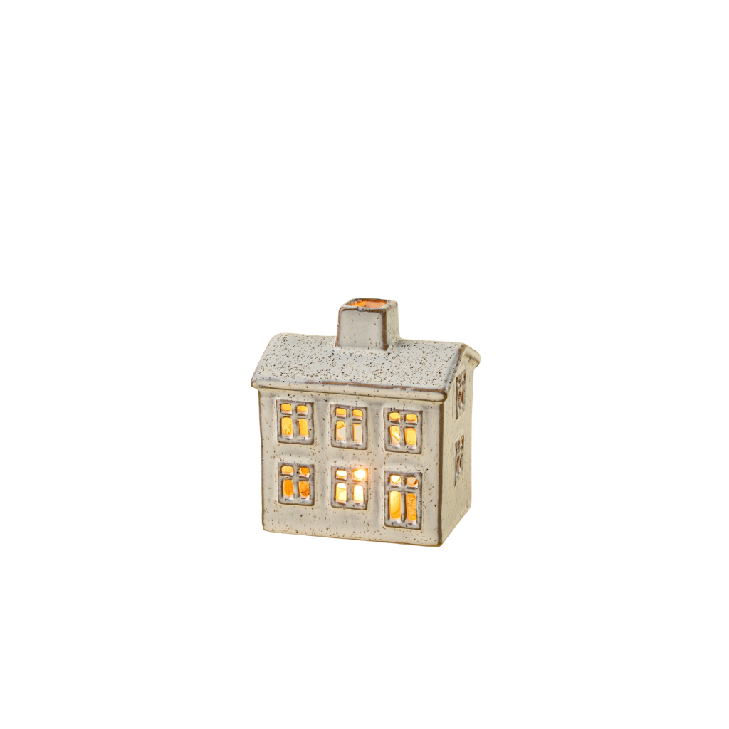 Small Winter Chalet Tealight House