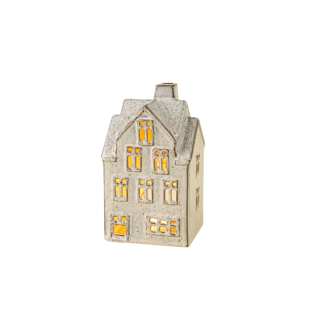 Large Winter Chalet Tealight House