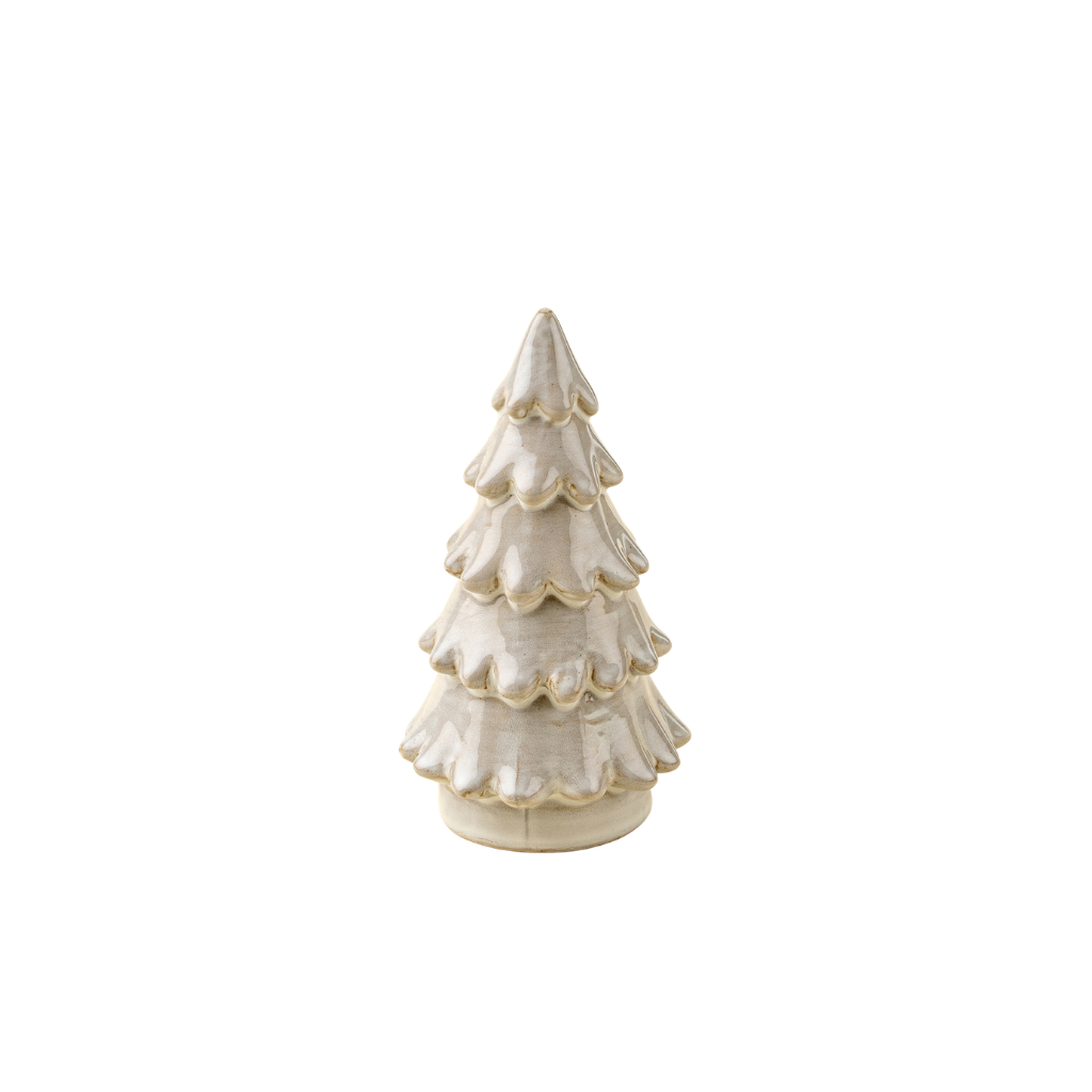 Aspen Snowdrift Ceramic Tree