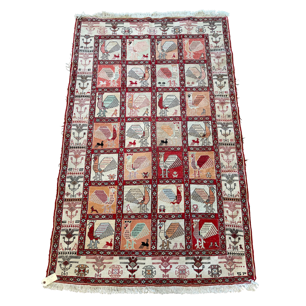 Tabriz Silk Kilim