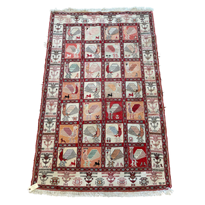 Tabriz Silk Kilim