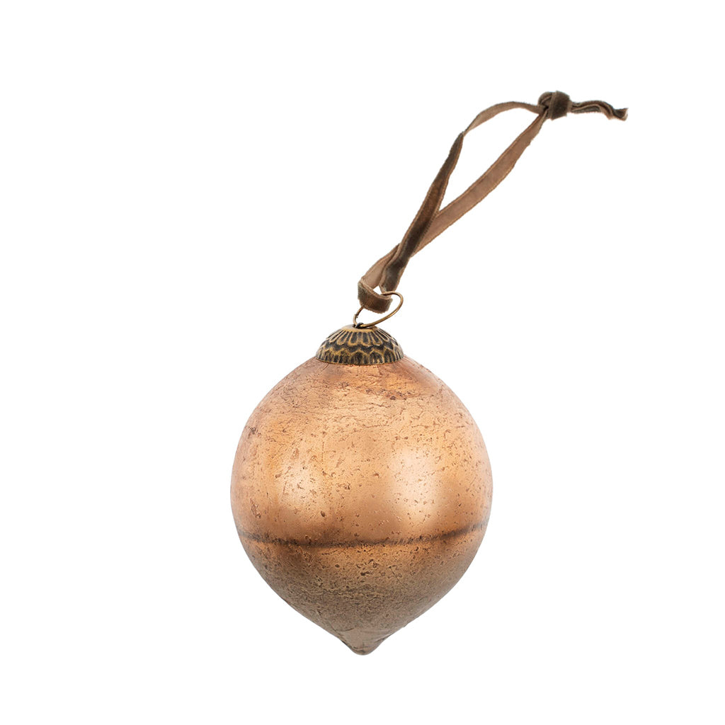 Medium Blush Dew Drop Ornament